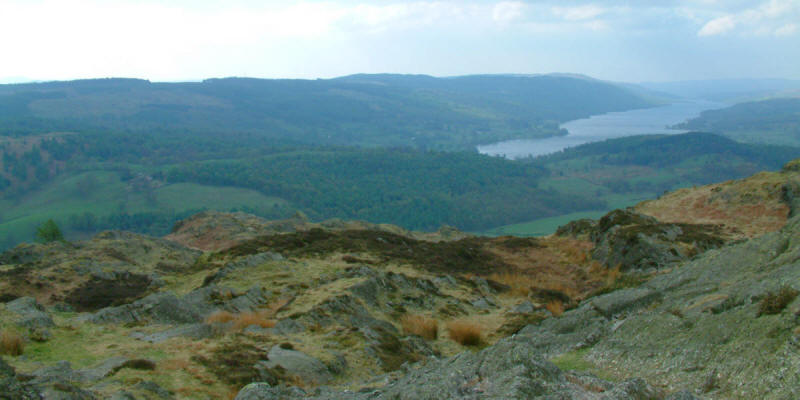 Coniston Water from Holme Fell