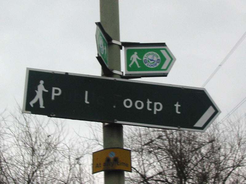 London Loop sign