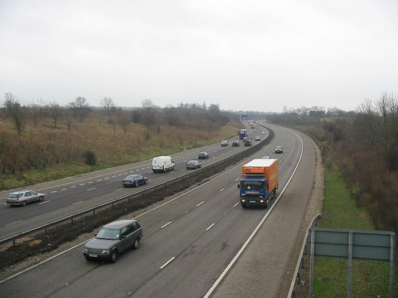 M11 motorway near Chigwell on London Loop