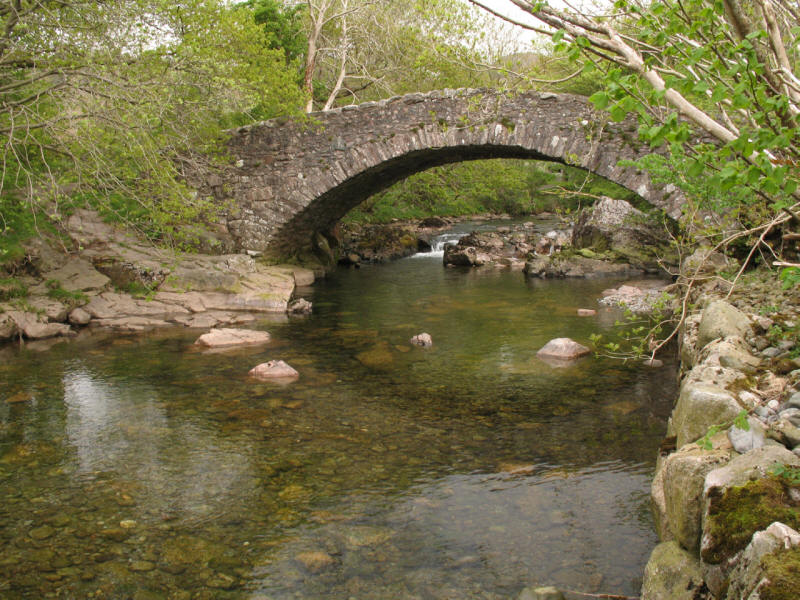 Doctor Bridge, River Esk, Eskdale, Lake District