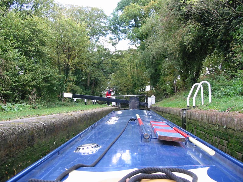 Northwood Lock on the Oxford Canal