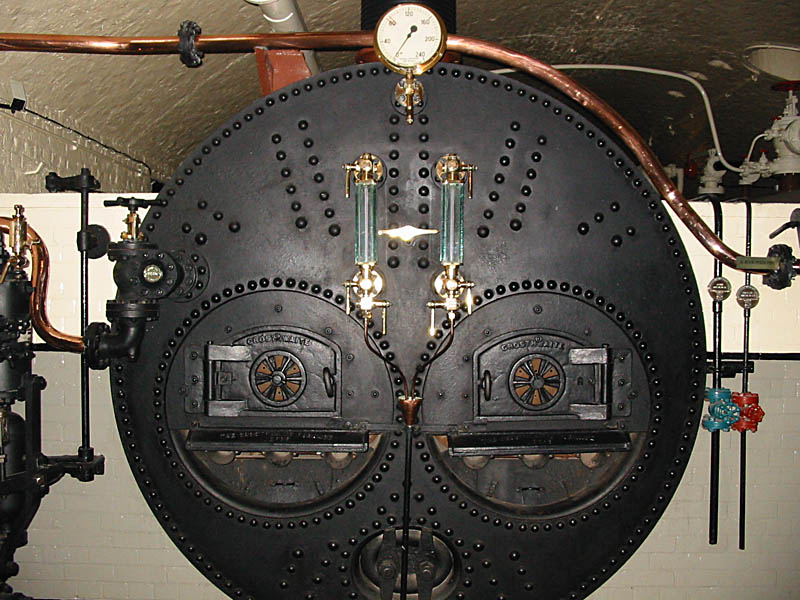 Steam boiler used to lift Tower Bridge