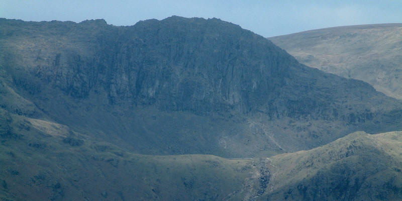 Pavey Ark above Stickle Tarn from Lingmoor Fell
