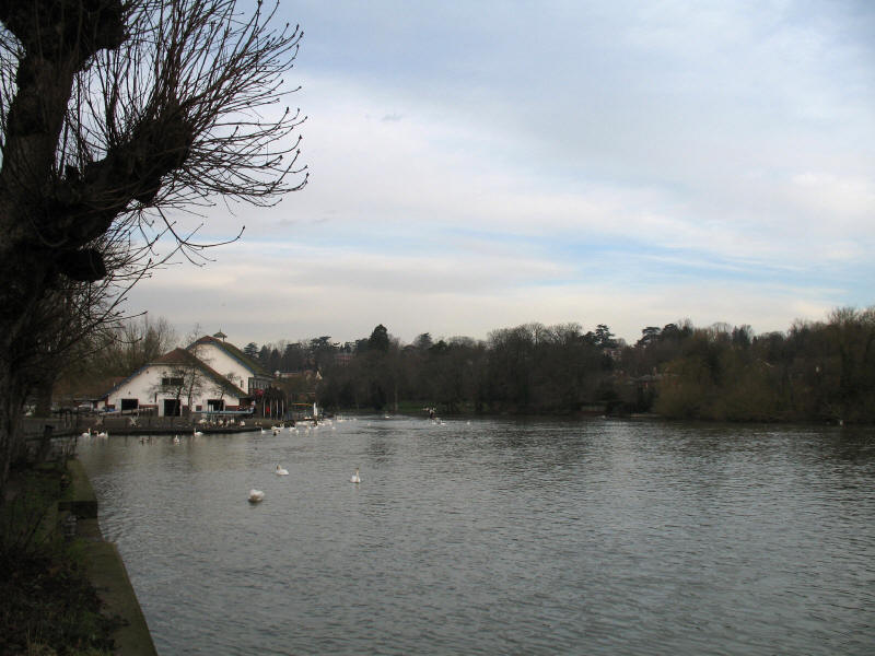 River Thames above Caversham Bridge, Reading