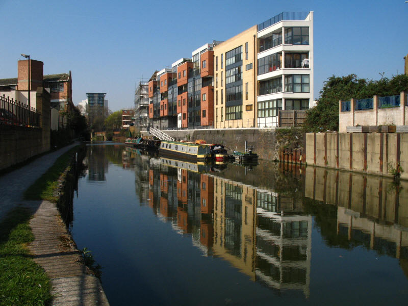 Reflections in the Limehouse Cut