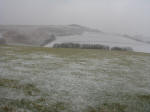 snow-swept Tolsford Hill