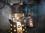 Daleks in the Doctor Who exhibition at the Coventry Transport Museum