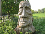 Big Head, part of the Hearts of Oak Sculpture Trail